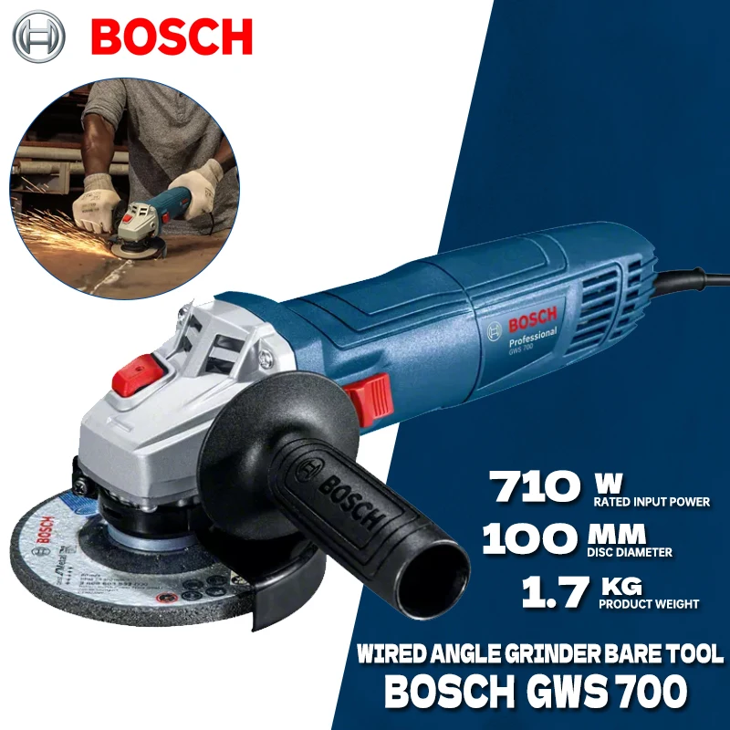 Power Tools Wood - Угловая шлифовальная машина BOSCH GWS 700,