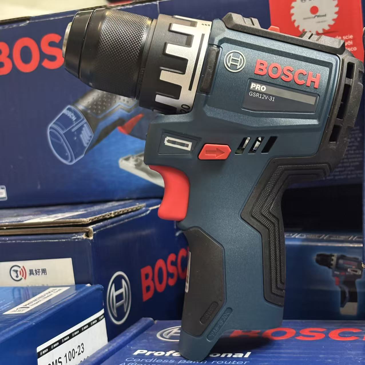 Power Tools Wood - Беспроводная дрель Bosch Professional GSR 12V-31,