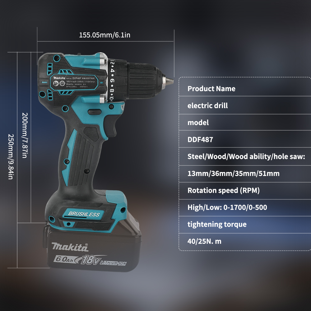 Бесщеточная аккумуляторная дре – обзор и цена Power Tools Jack